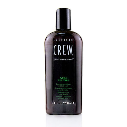 American Crew Tea Tree 3-in-1 Shampoo Conditioner Body Wash 250ml