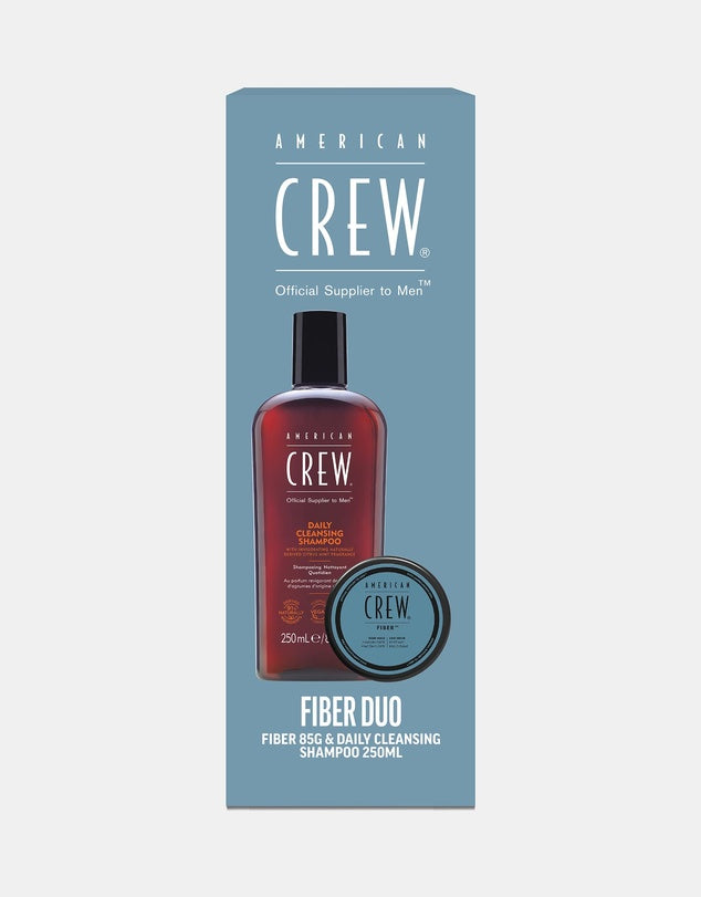 American Crew Fiber 85g & Daily Cleansing Shampoo 250ml Duo Pack