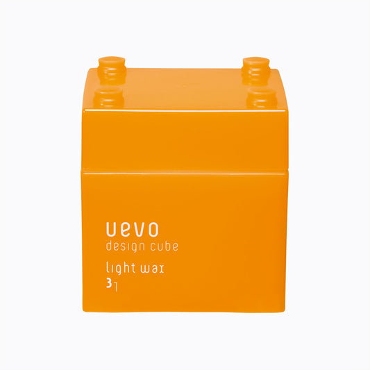 Uevo Design Cube Light Wax (Suitable For Light And Wavy Hairstyle) 80g MADE IN JAPAN