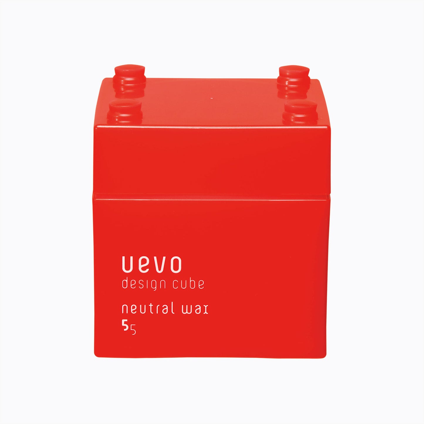 Uevo Design Cube Neutral Wax (Short To Long, Thin To Thick Hair) 80g MADE IN JAPAN