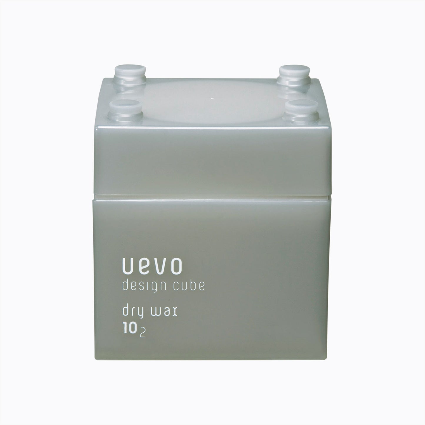 Uevo Design Cube Dry Wax (For Short Medium Rough And Light Hair Style) 80g MADE IN JAPAN