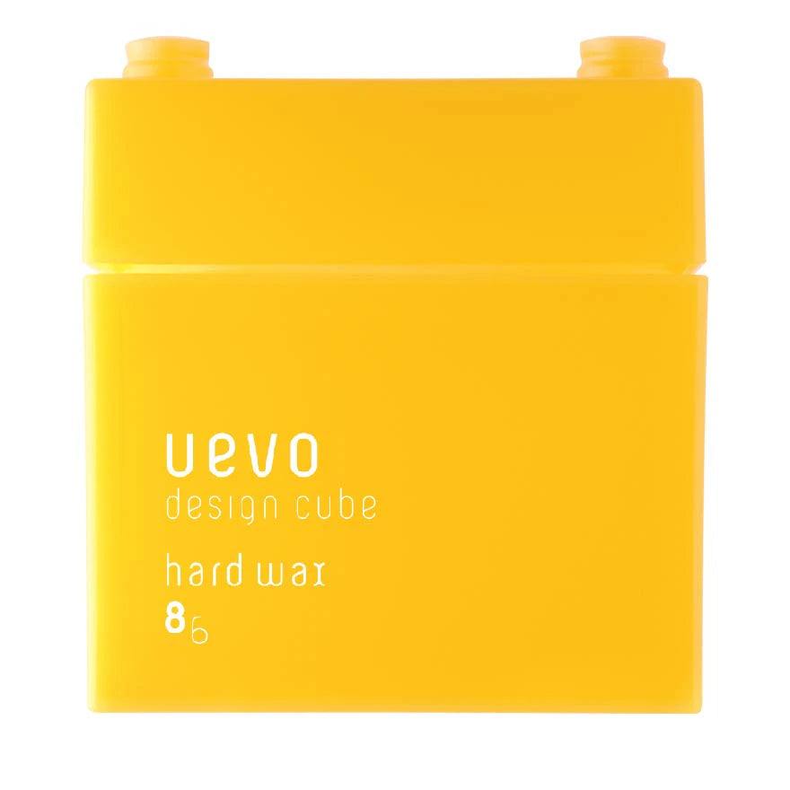 UEVO Design Cube Wax Yellow Hard Wax 80g MADE IN JAPAN