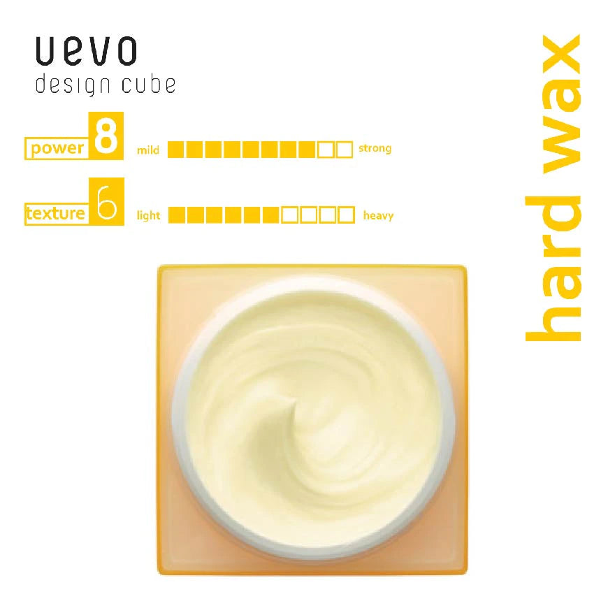 UEVO Design Cube Wax Yellow Hard Wax 80g MADE IN JAPAN